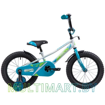 Детский велосипед Novatrack Valiant 163VALIANT.WT9 (белый/голубой, 2019)